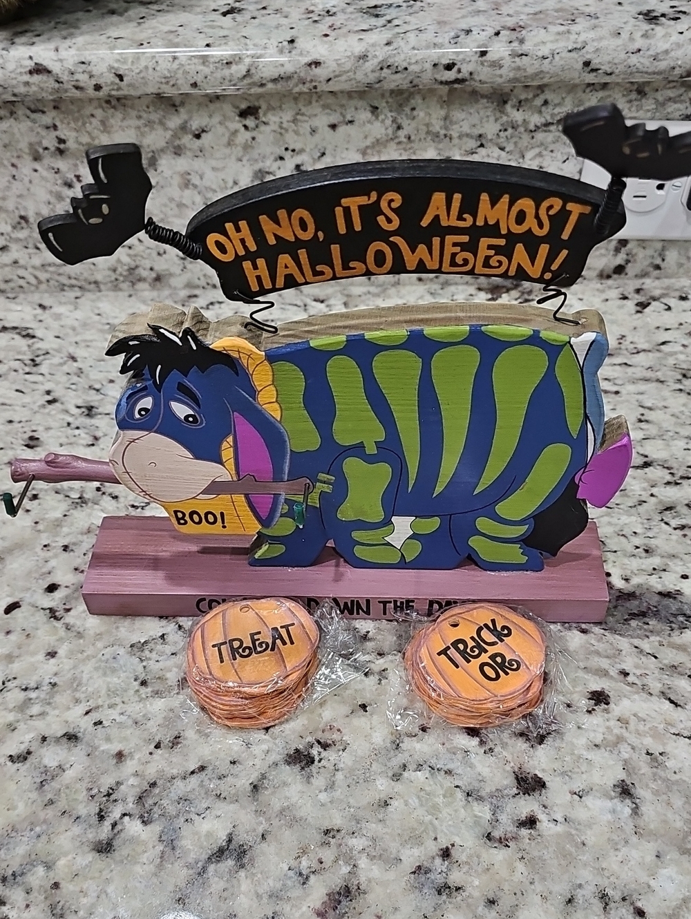 Eeyore Halloween Countdown Brand New